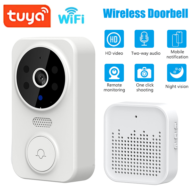 Smart Home Video - WiFi Smart Video Deurbel Camera Nachtzicht
