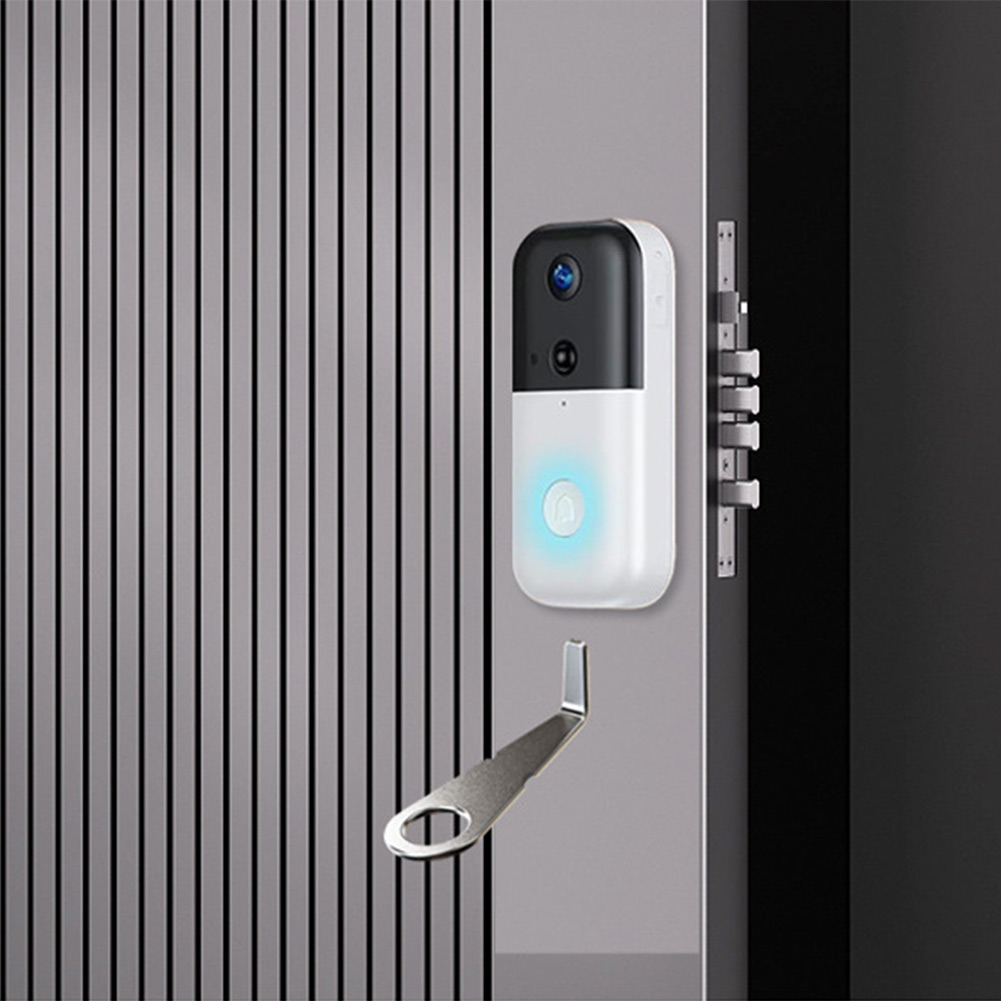 Smart Home Video - Zilveren videodeurbelsleutel voor Ring Camera Secure