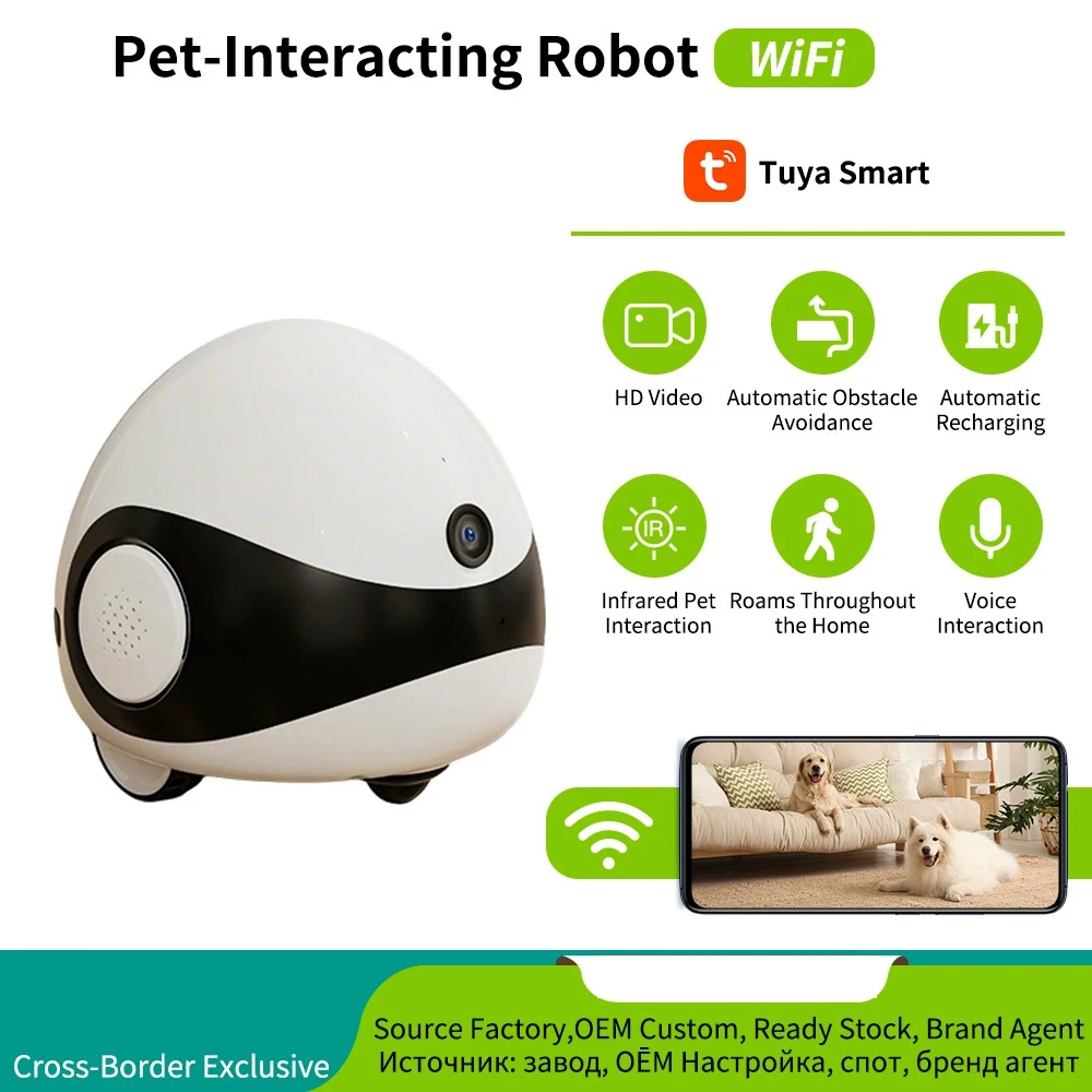 Smart Home Camera Ezviz - Baby WIFI 2MP Camera Robot voor