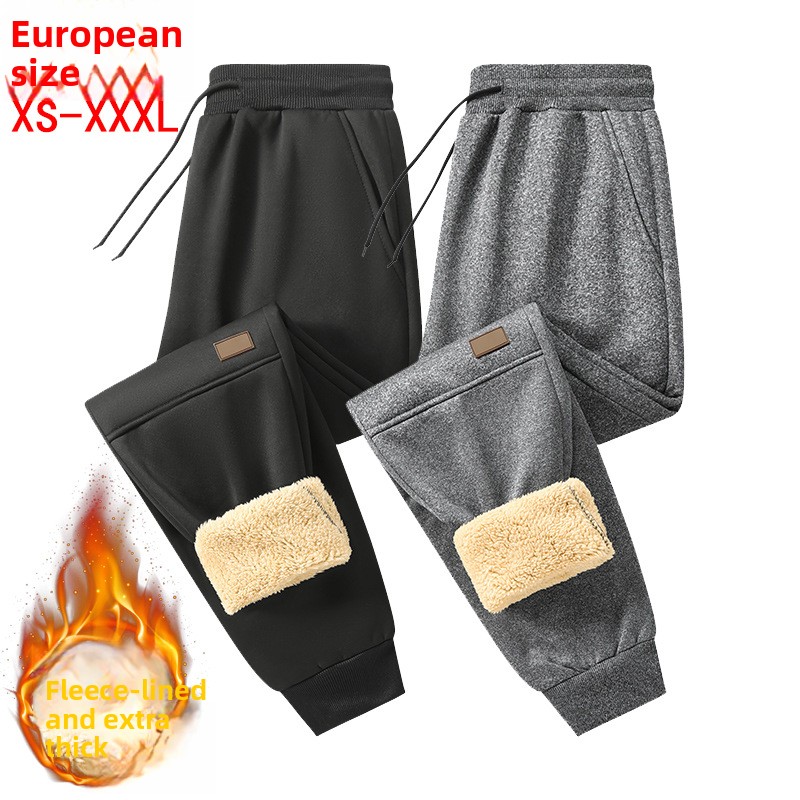 Smart Home Plus - Zwarte broek heren winter casual heren