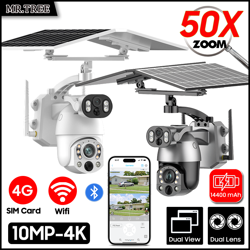 Smart Home Camera Ezviz - 4K 50X Optische Zoom Dual Lens