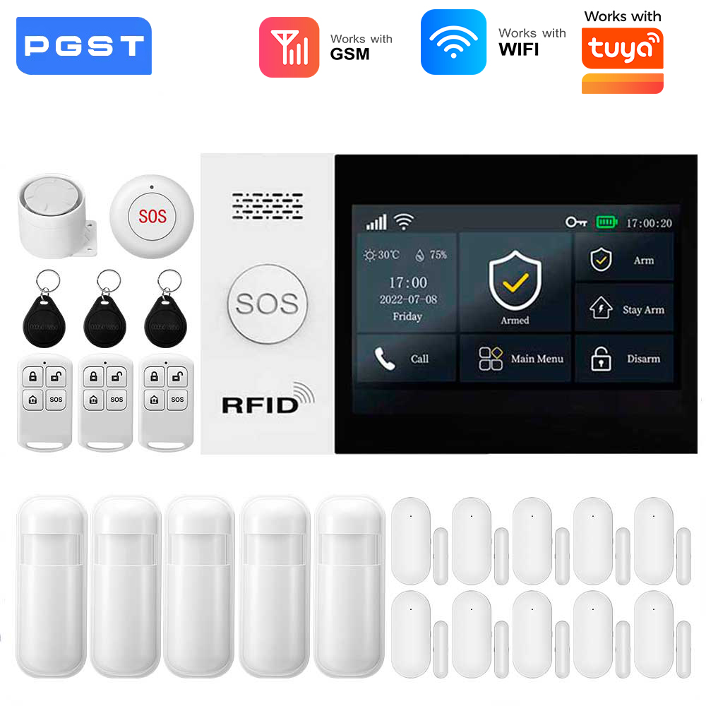 2.4G WIFI Smart GSM Alarmsyste - Smart Home Wiser recensie en prijs