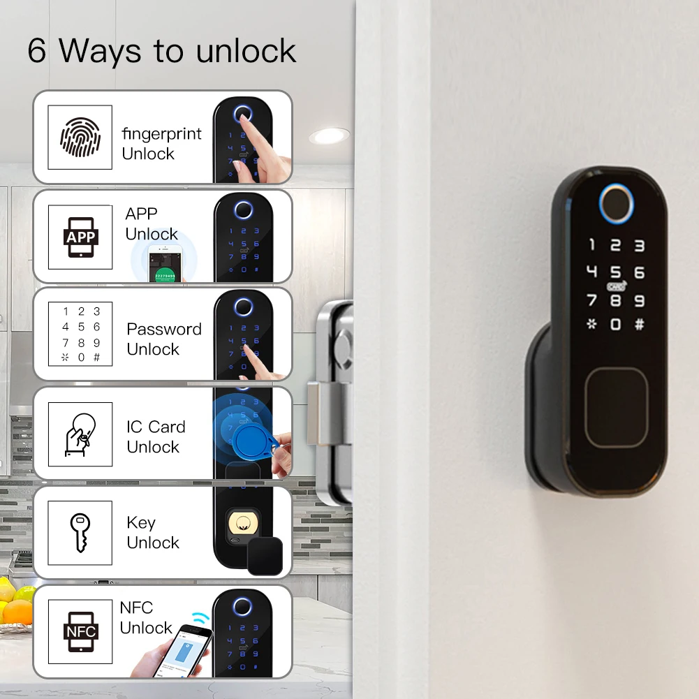 MOES WiFi Tuya Smart Lock Deur - Smart Home Door Lock recensie en prijs