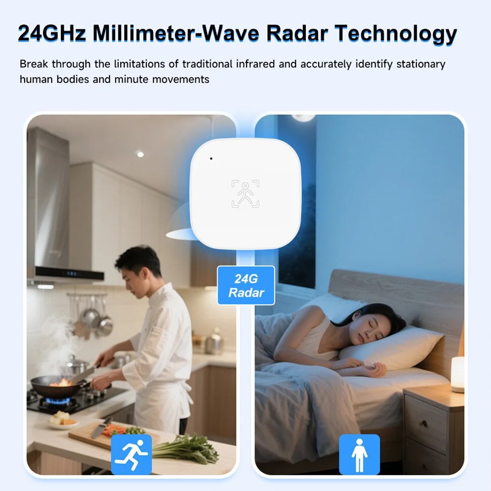 Tuya Zigbee 24G MmWave Radar M - Smart Home Wiser recensie en prijs