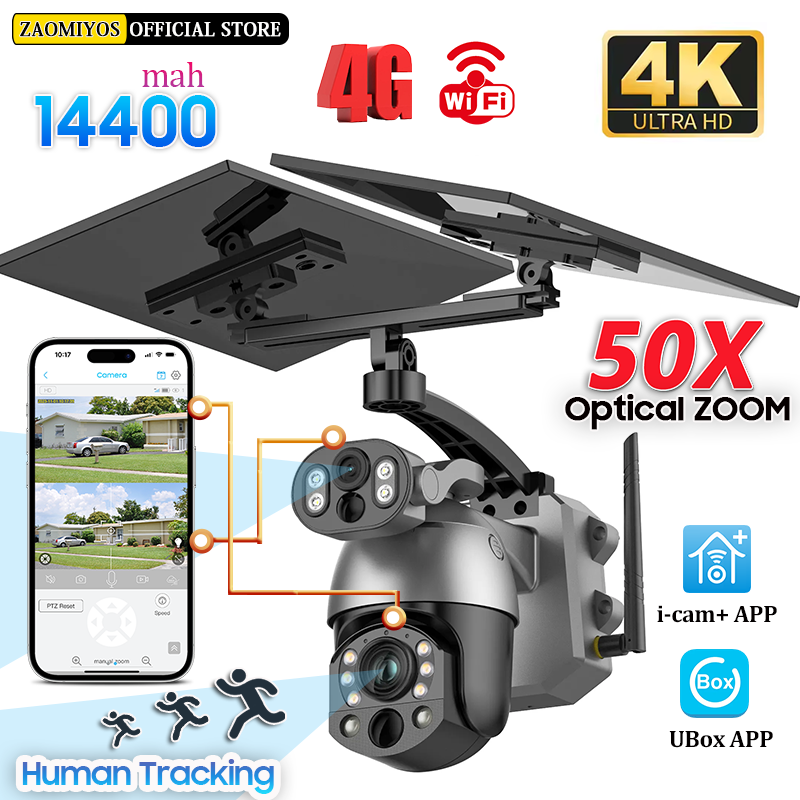 4K 50X ZOOM 10 MP zonnecamera  - Smart Home Camera Ezviz recensie en prijs