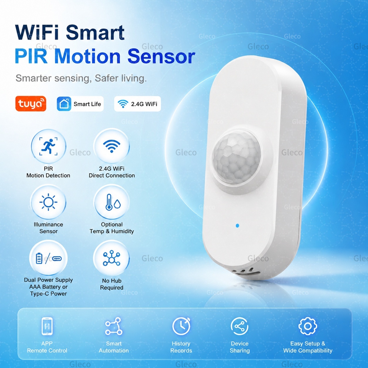 Tuya WiFi PIR Bewegingssensor  - Smart Home Wiser recensie en prijs