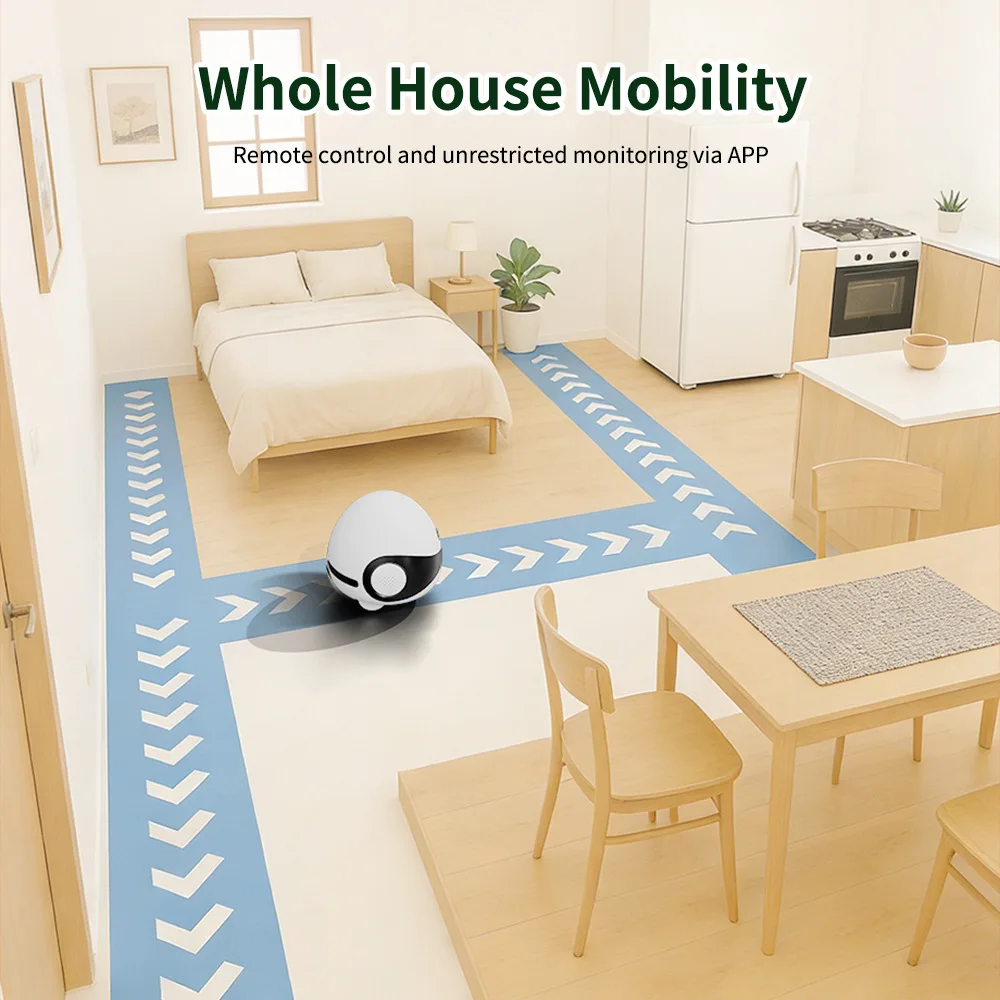 Baby WIFI 2MP Camera Robot voo - Smart Home Camera Ezviz recensie en prijs