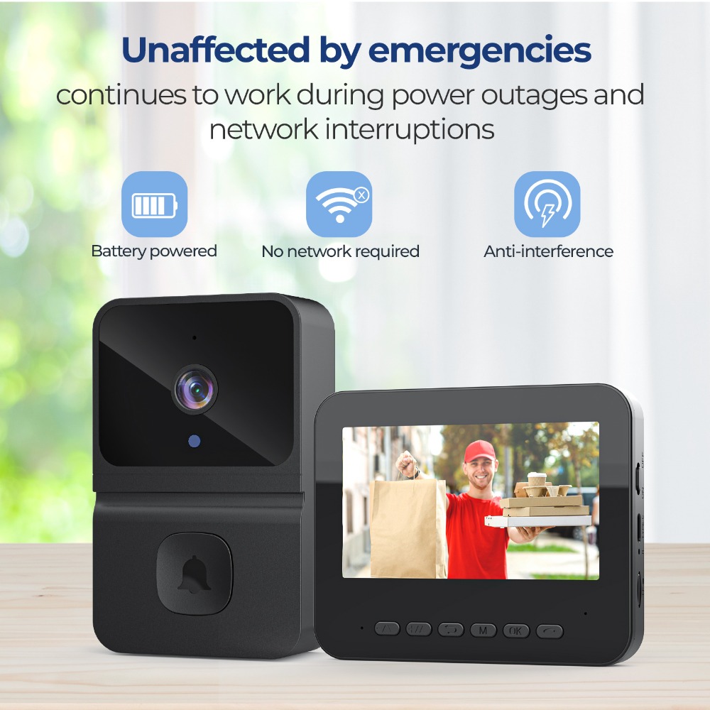 Draadloze slimme videodeurbel  - Smart Home Video recensie en prijs