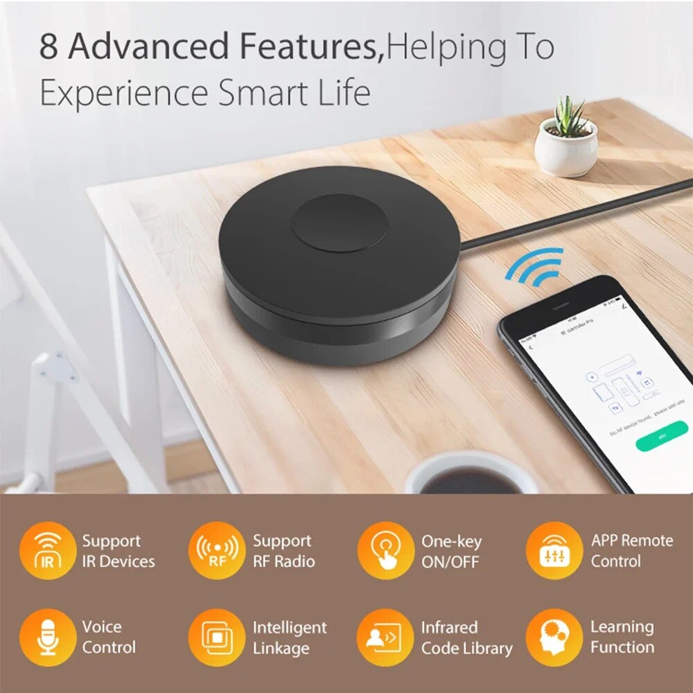 Tuya Smart Wifi Rf Ir Afstands - Universal Remote Smart Home recensie en prijs