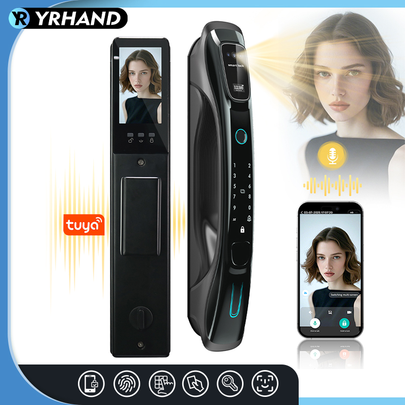 Slimme slot met 3D-gezichtsher - Smart Home Door Lock recensie en prijs