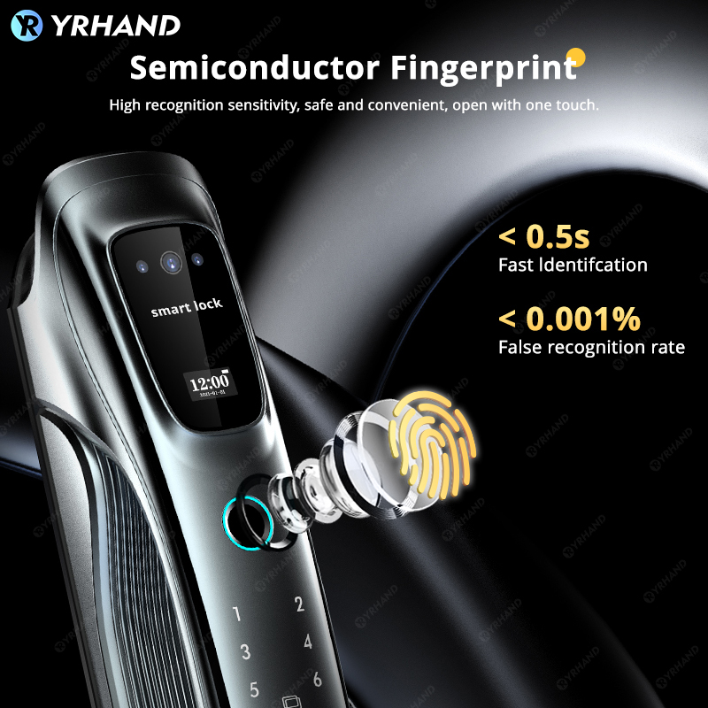Slimme slot met 3D-gezichtsher - Smart Home Door Lock recensie en prijs